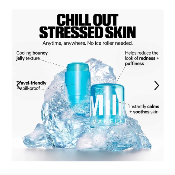 MILK MAKEUP Cooling Water Jelly Ice Soothing Serum Stick with Niacinamide - Picture 3 of 3